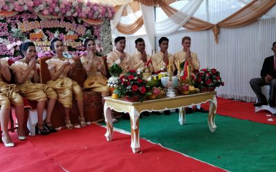 Eine kambodschanische Hochzeit